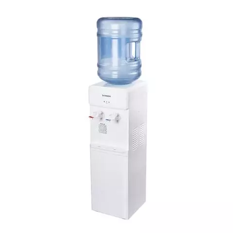 Кулер для воды Sonnen FS-01 напольный нагрев/охлаждение электронное 2 крана белый