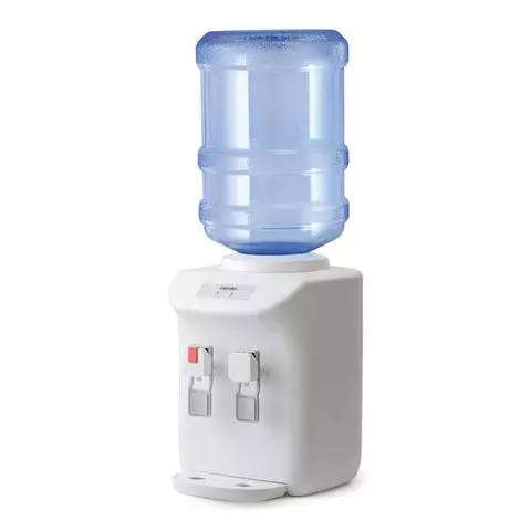 Кулер для воды VATTEN D27WE настольный нагрев/охлаждение электронное 2 крана белый