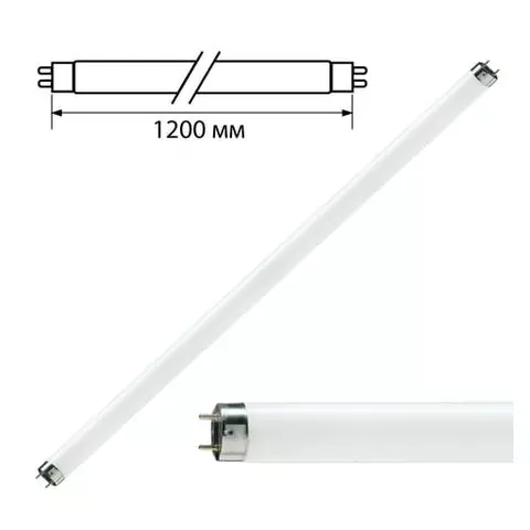 Лампа люминесцентная Philips TL-D 36W/33-640 36 Вт цоколь G13 в виде трубки 120 см.