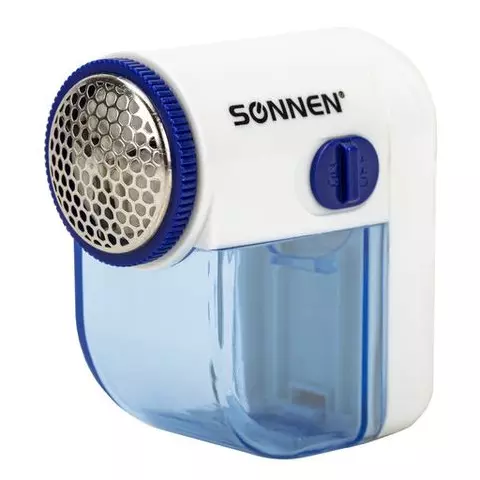 Машинка для удаления катышков миниклинер Sonnen FS-8808 белый/синий