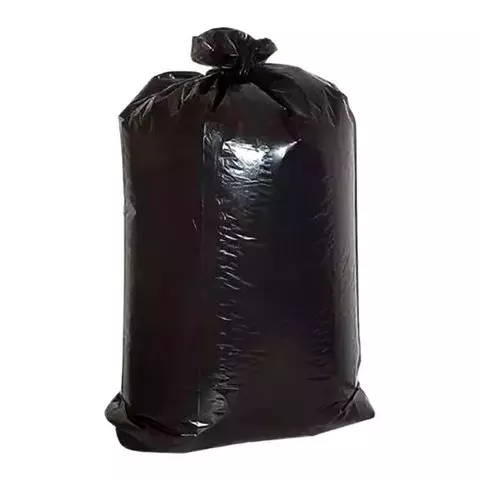 Мешки для мусора 240 л. черные в рулоне 10 шт. ПВД 30 мкм. 112х140 см. Paclan Professional