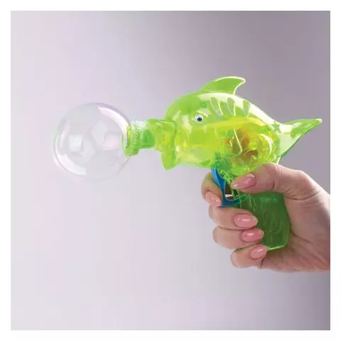 Мыльные пузыри Юнландия 55 мл. с игрушкой "Пистолет"