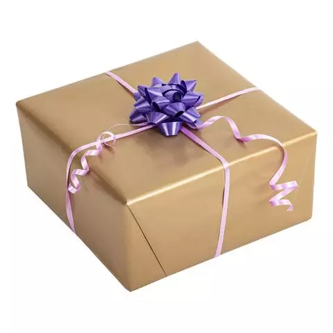 Набор для декора и подарков 4 банта 2 ленты цвета: розовый фиолетовый Золотая Сказка