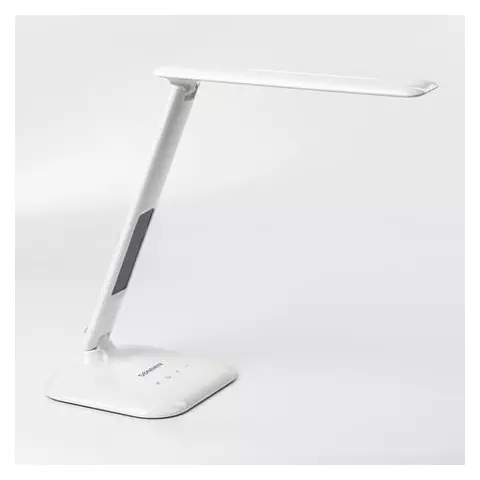 Настольная лампа-светильник Sonnen BR-888A подставка светодиодный LED 9 Вт белый