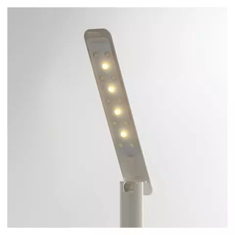 Настольная лампа-светильник Sonnen BR-888A подставка светодиодный LED 9 Вт белый