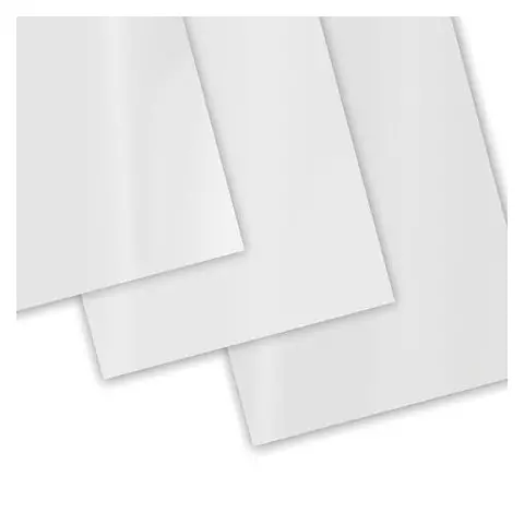 Обложки картонные для переплета А4 комплект 100 шт. глянцевые 250г./м2 белые Brauberg