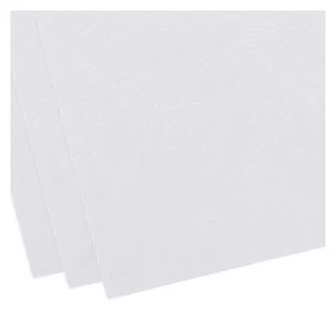Обложки картонные для переплета А4 комплект 100 шт. тиснение под кожу 230г./м2 белые Brauberg