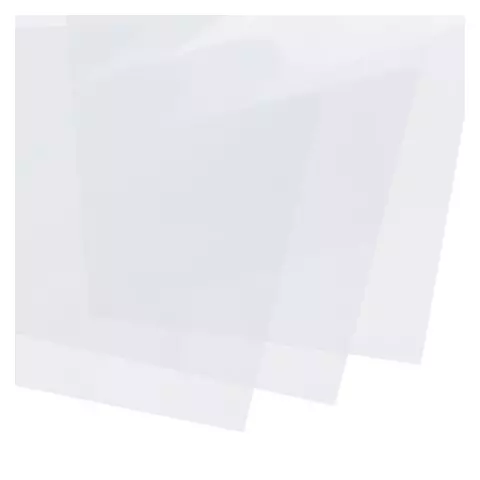 Обложки пластиковые для переплета А4 комплект 100 шт. 150 мкм. прозрачные Офисмаг