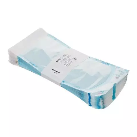 Пакет комбинированный для стерилизации самоклеящийся Винар СТЕРИТ комплект 100 шт. для паровой/газовой стерилизации 130х250 мм.
