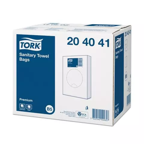 Пакеты гигиенические Tork (Система B5) Premium комплект 25 шт. полиэтиленовые объем 14 л
