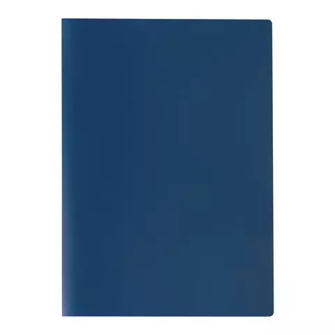 Папка с пластиковым скоросшивателем Staff синяя до 100 листов 05 мм.