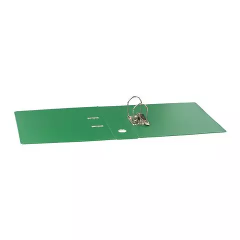 Папка-регистратор Brauberg с двухсторонним покрытием из ПВХ 70 мм. светло-зеленая