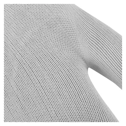 Перчатки нейлоновые MANIPULA "Микронит" нитриловое покрытие (облив) размер 8 (M) белые/черные