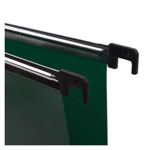 Подвесные папки А4 (350х245 мм.) до 80 листов комплект 5 шт. пластик зеленые Brauberg (Италия)