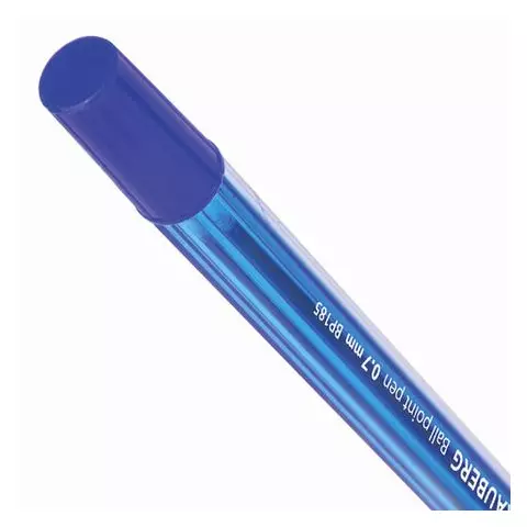 Ручка шариковая Brauberg "Black Jack" синяя корпус тонированный синий узел 07 мм.