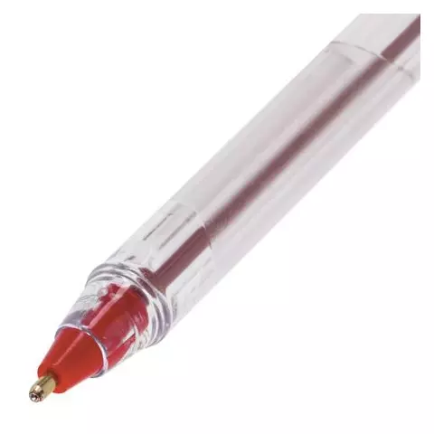 Ручка шариковая масляная Brauberg "Extra Glide" красная трехгранная узел 1 мм.