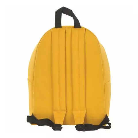 Рюкзак Brauberg универсальный сити-формат один тон желтый 20 литров 41х32х14 см.