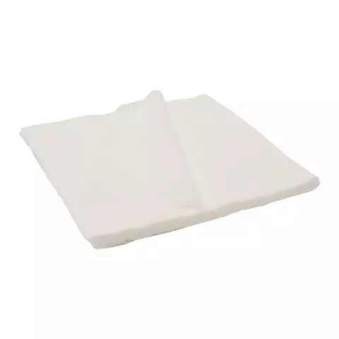Салфетка одноразовая белая 20х20 см. комплект 100 шт. спанлейс 40г./м2 Чистовье