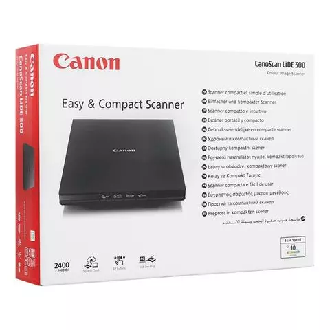 Сканер планшетный CANON CanoScan LiDE 300 А4 2400х4800 48 bit