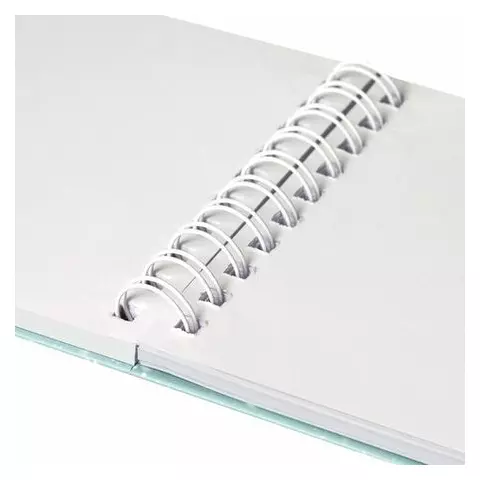 Скетчбук белая бумага 120г./м2 142х212 мм. 80 л. гребень твердая обложка Brauberg Art Debut