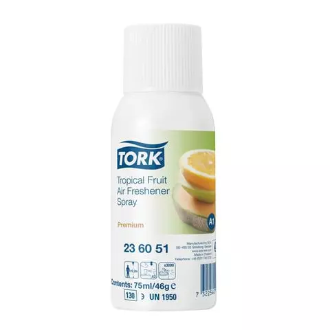 Сменный баллон 75 мл. Tork (Система А1) Premium тропический аромат