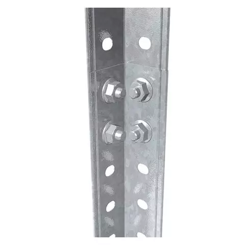 Стеллаж металлический Практик "ES" облегченный (1450х750х300 мм.) 4 полки оцинкованная сталь
