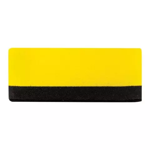Стиратели магнитные для магнитно-маркерной доски Юнландия "Смайлик" 50 мм. комплект 4 шт. желтые с рисунком