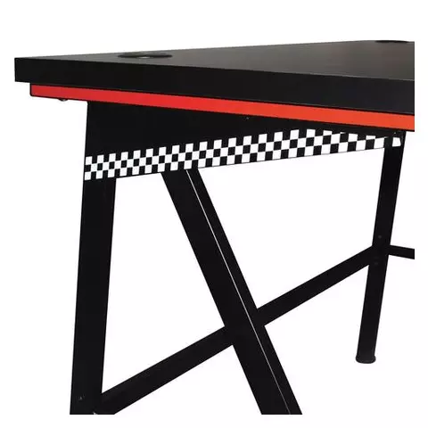 Стол на металлокаркасе Brabix TECH GT-001 (ш1000*г600*в765 мм.) черный