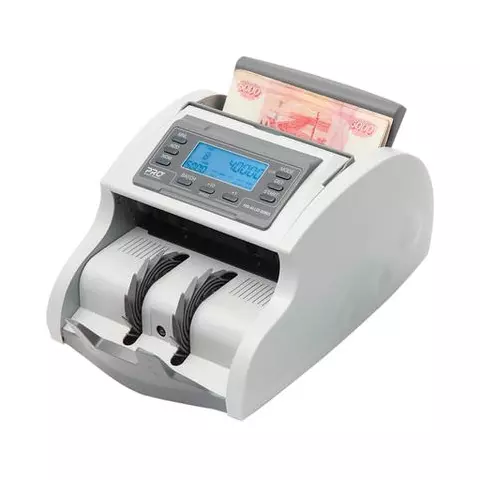 Счетчик банкнот PRO 40 UMI LCD 1200 банкнот/мин. 5 валют ИК- УФ- магнитная детекция фасовка