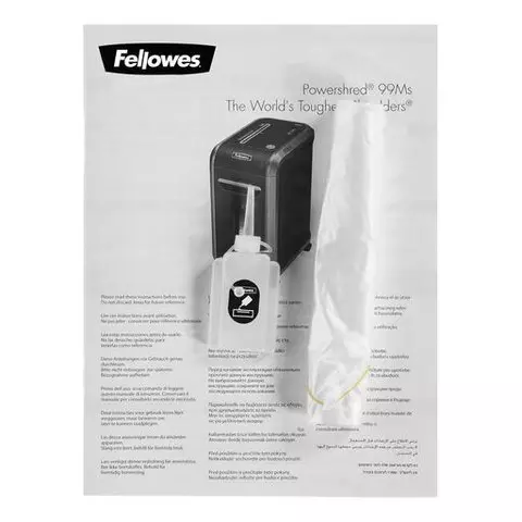 Уничтожитель (шредер) Fellowes 99MS 5 уровень секретности 2x14 мм. 14 листов 34 литра
