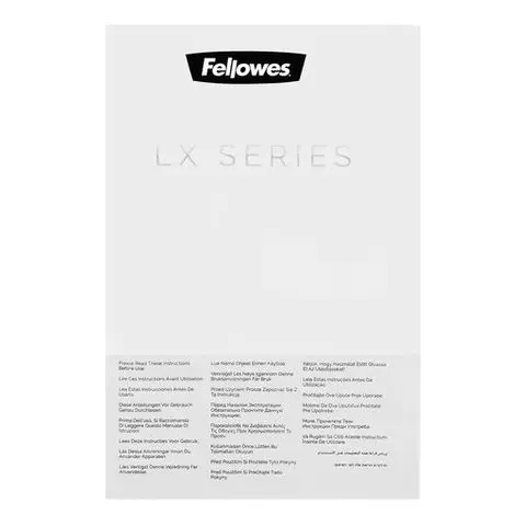 Уничтожитель (шредер) Fellowes LX201 5 уровень секретности 2x12 мм. 12 листов 22 л. белый