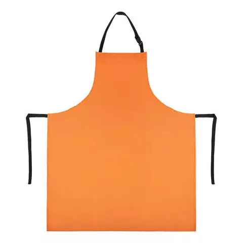 Фартук защитный из винилискожи КЩС объем груди 116-124 рост 164-176 оранжевый Грандмастер