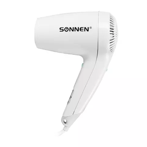 Фен для волос настенный Sonnen HD-1288D 1200 Вт пластиковый корпус 4 скорости белый