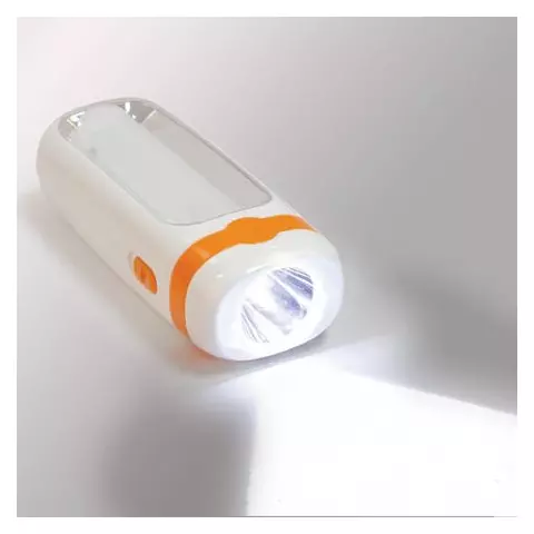 Фонарь светодиодный Эра KA10S 10 х LED + 1 х LED 2 режима туристический аккумуляторный заряд от 220 V