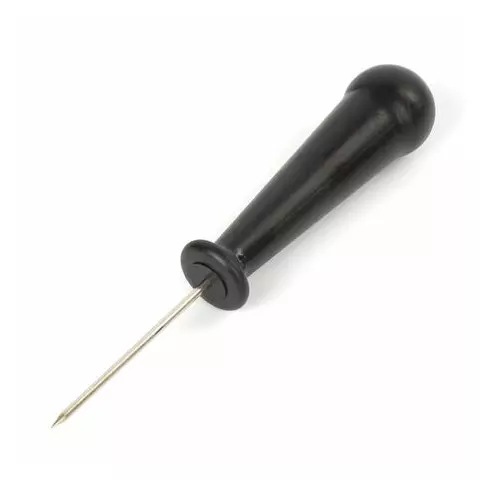 Шило канцелярское малое Staff общая длина 130 мм. диаметр иглы 2 мм. ручка черная