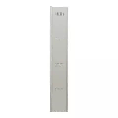 Шкаф (секция без стенки) металлический для одежды Brabix "LK 02-30" УСИЛЕННЫЙ 1830х300х500 мм.