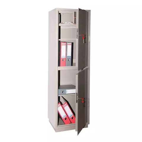 Шкаф металлический для документов 1550х470х390 мм. 48 кг. 2 отделения сварной