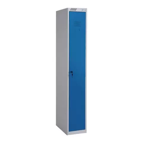 Шкаф металлический для одежды односекционный 1850х300х500 мм. 17 кг. разборный