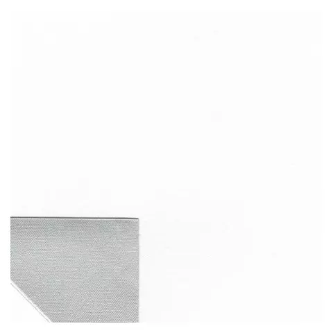 Штора рулонная светонепроницаемая (Блэкаут) Brabix 100х175 см. белый/серебро