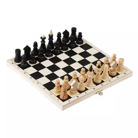 Шахматы Три Совы обиходные деревянные с деревянной доской 29*29 см