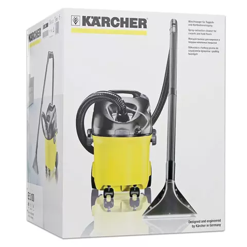 Пылесос моющий KARCHER (КЕРХЕР) SE 5.100 потребляемая мощность 1400 Вт желтый