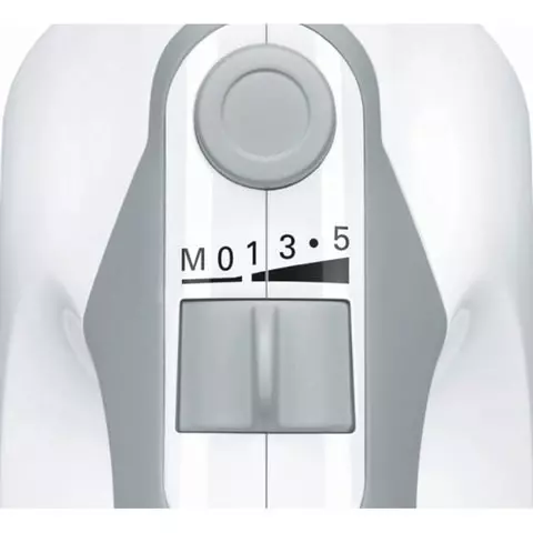 Миксер BOSCH MFQ36440 450 Вт 5 скоростей 2 венчика 2 крюка для теста серый
