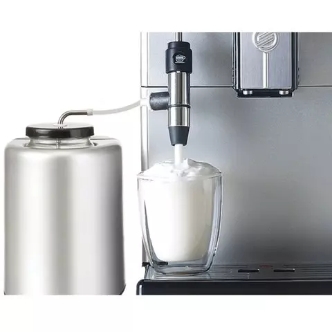 Кофемашина SAECO LIRIKA Plus 1850 Вт объем 25 л. емкость для зерен 500 г. автокапучинатор серебристый