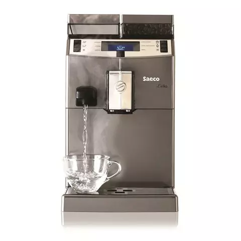 Кофемашина SAECO LIRIKA Cappuccino1850 Вт объем 25 л. емкость для зерен 500 г. автокапучинатор серебристый