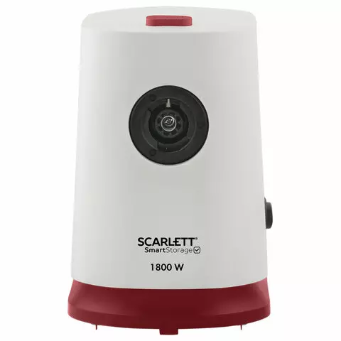 Мясорубка Scarlett SC-MG45M23 1800 Вт производительность 2 кг./мин 4 насадки реверс пластик белая/бордо
