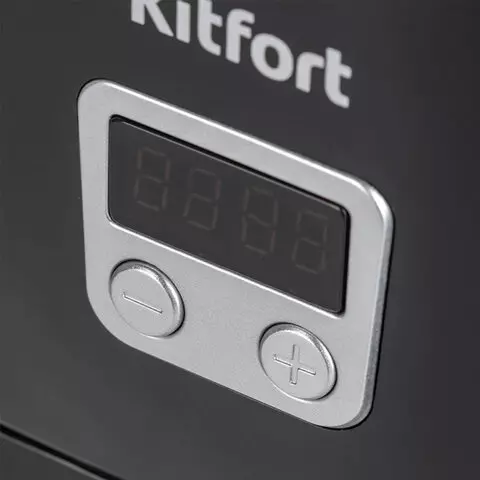 Миксер планетарный Kitfort КТ-1308-3 600 Вт 6 скоростей 3 насадки металлическая чаша 42 л. черный