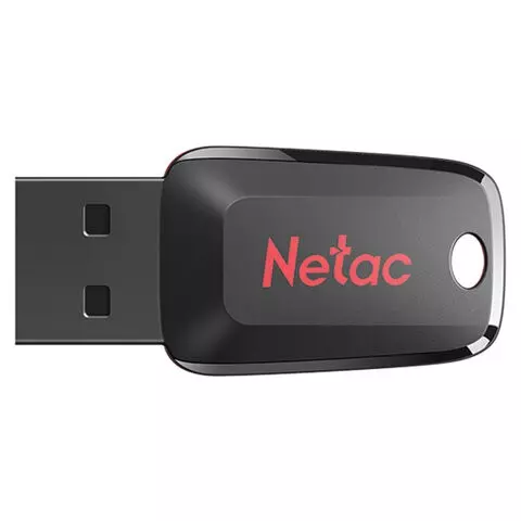 Флеш-диск 16GB NETAC U197 USB 2.0 черный NT03U197N-016G-20BK