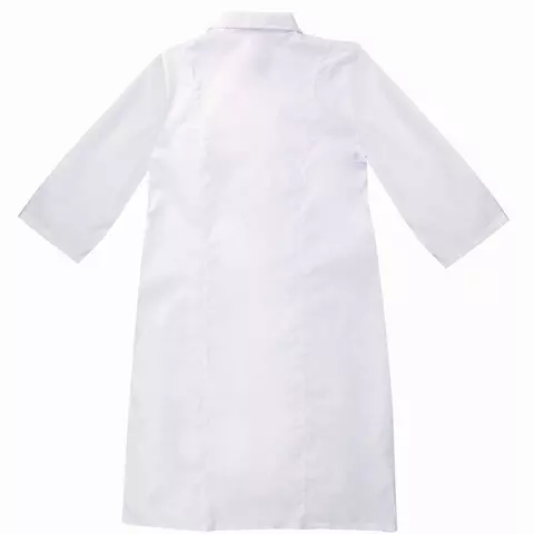 Халат медицинский женский белый рукав 3/4 тиси размер 52-54 рост 158-164 плотность ткани 120г./м2