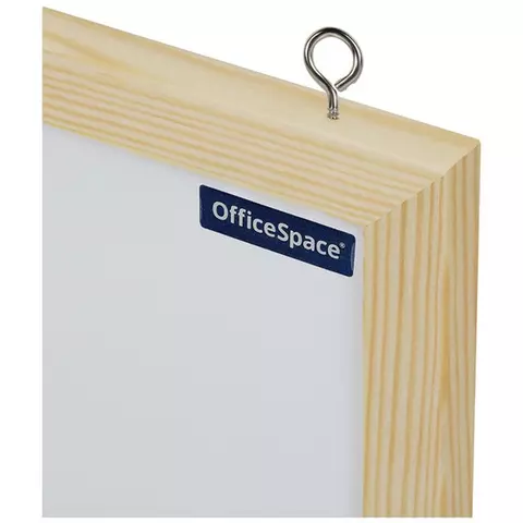 Доска магнитно-маркерная OfficeSpace А4 (254*342 мм.) деревянная рамка