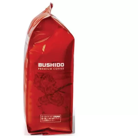 Кофе молотый BUSHIDO "Red Katana" натуральный 227 г. 100% арабика вакуумная упаковка